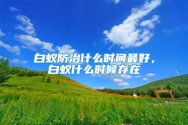 白蚁防治什么时间最好，白蚁什么时候存在